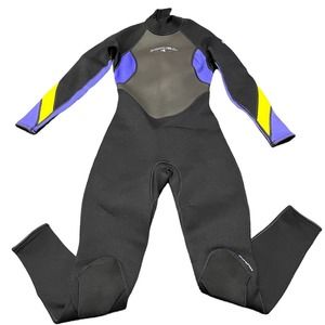 Xcel black Women's Full Wetsuit Size 6‎ Icon 3.2 WX32XF03 Duraflex